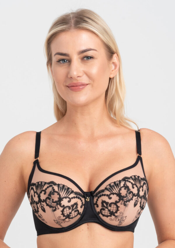 BIUSTONOSZ SAMANTA PERLA A143 SOFT CZARNY