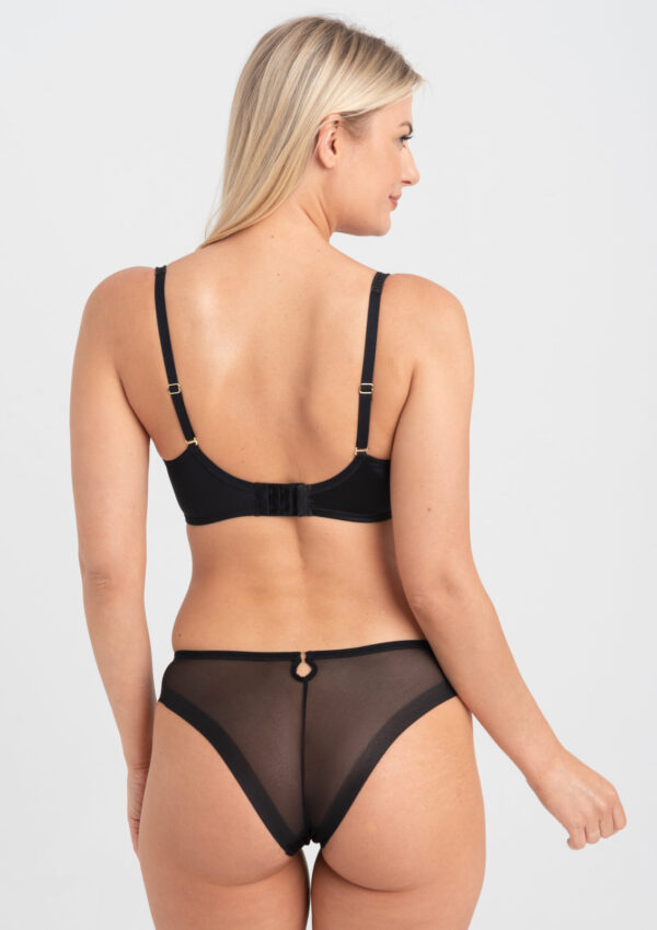 BIUSTONOSZ SAMANTA PERLA A143 SOFT CZARNY - obrazek 4