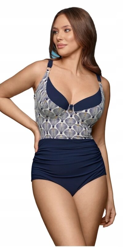 STRÓJ KĄPIELOWY JEDNOCZĘŚCIOWY DALIA MIDNIGHT 1C K24 USZTYWNIANY