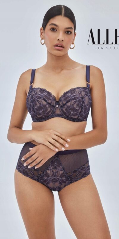 BIUSTONOSZ ALLES GLOW USZTYWNIANY GRANATOWY