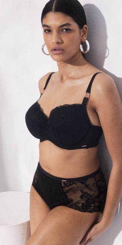 BIUSTONOSZ ALLES SUBLIME SEMI SOFT CZARNY