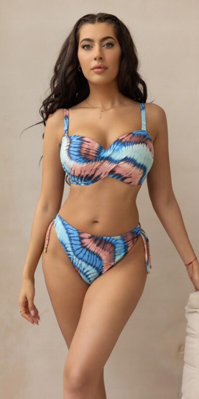 STRÓJ KĄPIELOWY BIUSTONOSZ KRISLINE FIJI AQUARELLA BALKONETKA