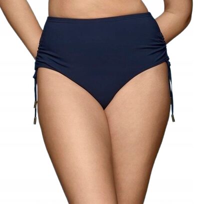 STRÓJ KĄPIELOWY DALIA FIGI INK BLUE MAXI Z TROCZKAMI