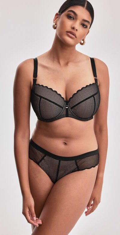 BIUSTONOSZ ALLES CHITA USZTYWNIANY CZARNY