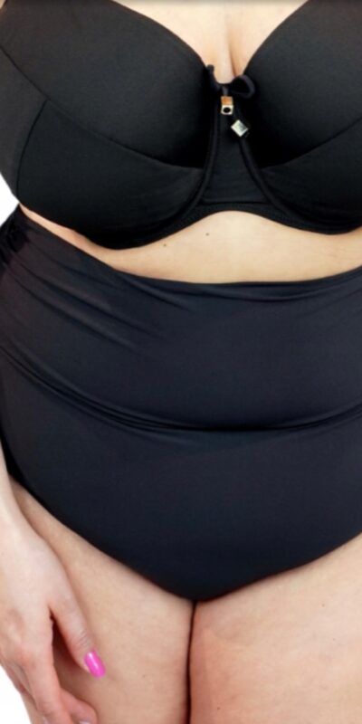 STRÓJ KĄPIELOWY NESSA FIGI ELBA N02 CZARNE