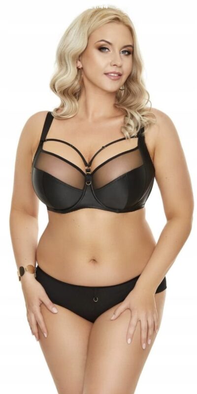 BIUSTONOSZ NESSA CLARISSE SOFT PASKI CZARNY