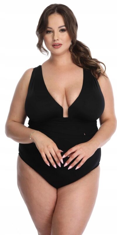 STRÓJ KĄPIELOWY JEDNOCZĘŚCIOWY NESSA MILANO CZARNY