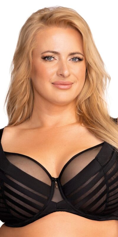 BIUSTONOSZ NESSA ALIZEE CZARNY SOFT MIĘKKI