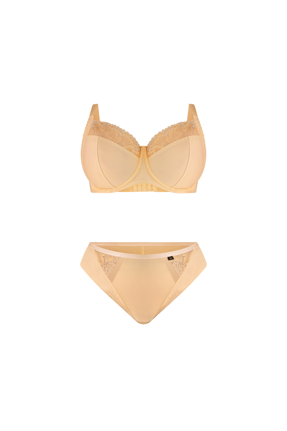 BIUSTONOSZ KRISLINE NEL MIĘKKI ZBIERAJĄCY SOFT FULL CUP BEŻOWY - obrazek 5